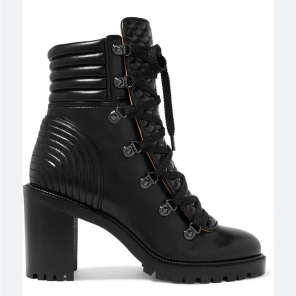 Christian Louboutin Shoes - Christian Louboutin Mad Boot
in Shiny Black